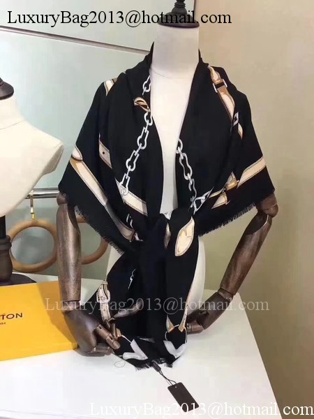 Louis Vuitton Scarf A3256 Black Louis Vuitton Scarf A3256 Black