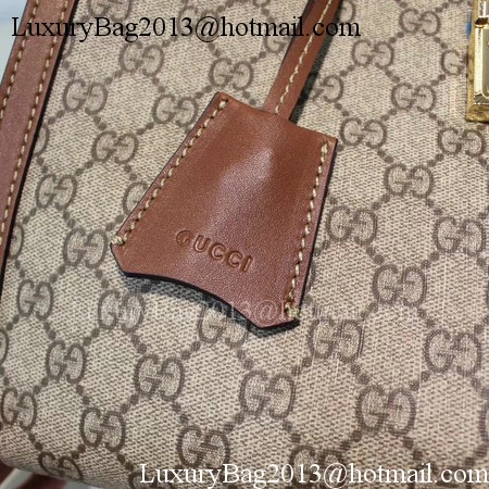 Gucci Padlock GG Supreme Canvas Shoulder Bag 479197 Apricot Gucci Padlock GG Supreme Canvas Shoulder Bag 479197 Apricot