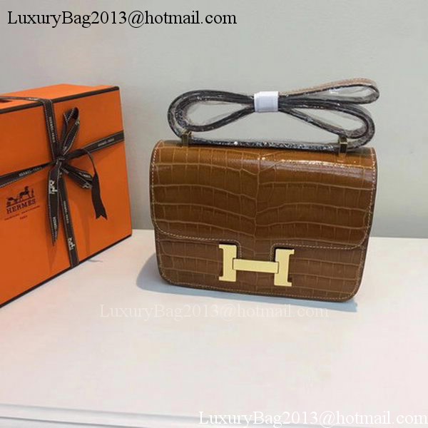 Hermes Constance Bag Croco Leather H9978C Wheat Hermes Constance Bag Croco Leather H9978C Wheat