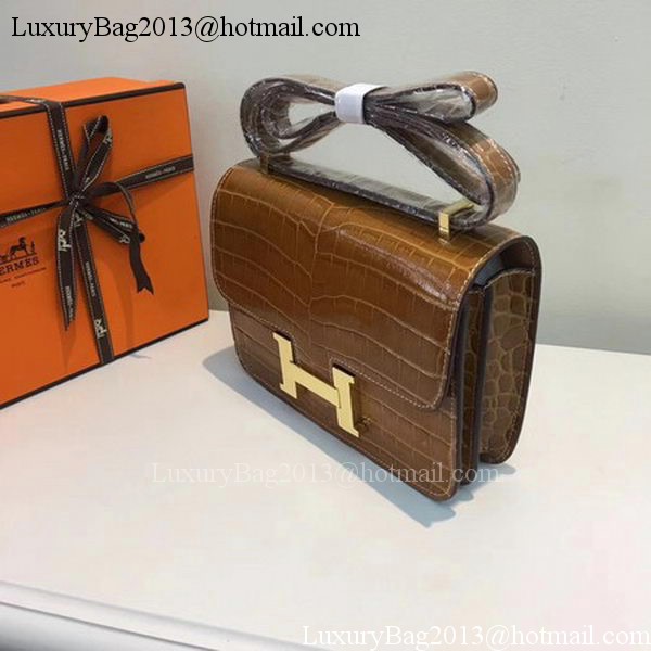 Hermes Constance Bag Croco Leather H9978C Wheat Hermes Constance Bag Croco Leather H9978C Wheat