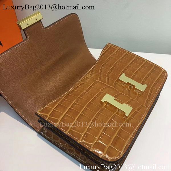 Hermes Constance Bag Croco Leather H9978C Wheat Hermes Constance Bag Croco Leather H9978C Wheat