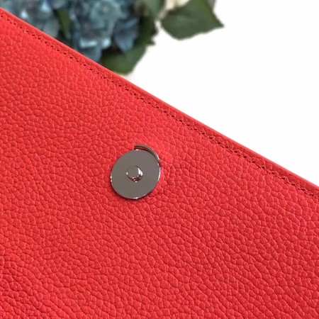 Yves Saint Laurent Leather Cross-body Shoulder Bag Y8005 Red Yves Saint Laurent Leather Cross-body Shoulder Bag Y8005 Red