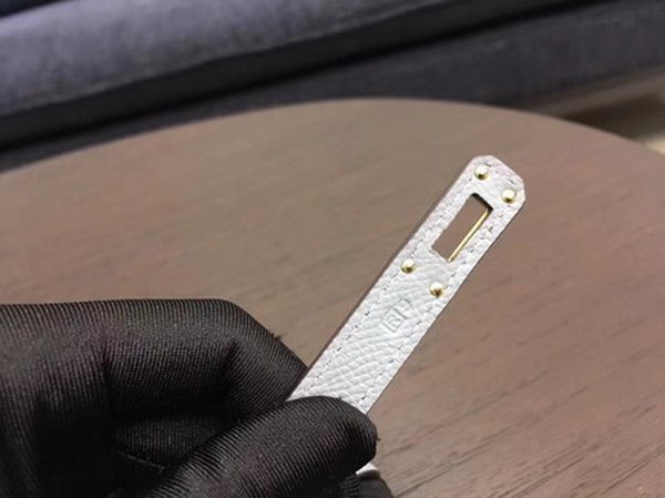 Hermes Kelly Epsom Leather Wallet H4086 Light Grey Hermes Kelly Epsom Leather Wallet H4086 Light Grey