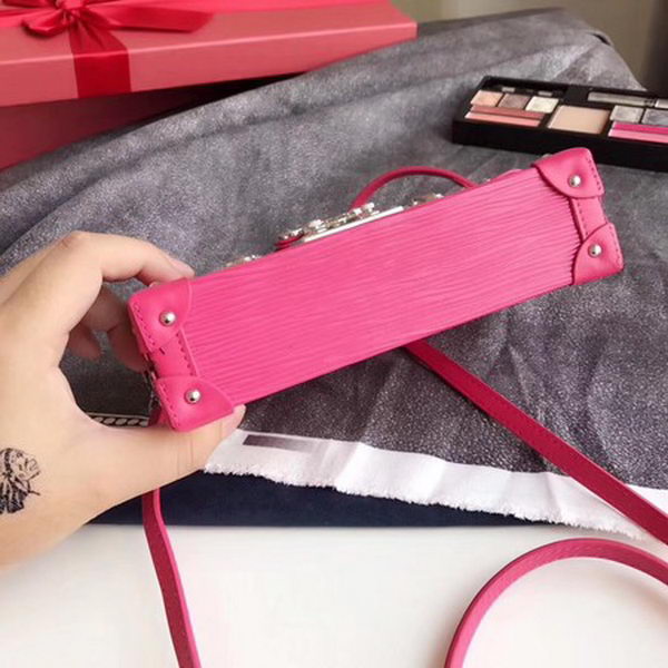 Louis Vuitton Epi Leather PETITE MALLE M50519 Rose Louis Vuitton Epi Leather PETITE MALLE M50519 Rose