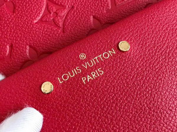 Louis Vuitton Monogram Empreinte SORBONNE BACKPACK M44019 Red Louis Vuitton Monogram Empreinte SORBONNE BACKPACK M44019 Red