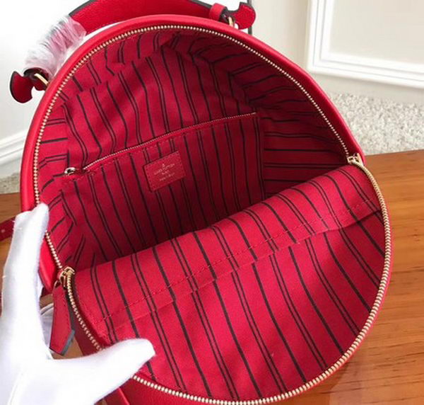 Louis Vuitton Monogram Empreinte SORBONNE BACKPACK M44019 Red Louis Vuitton Monogram Empreinte SORBONNE BACKPACK M44019 Red