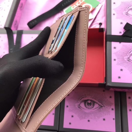 Gucci GG Marmont Matelasse Wallet 474802 Pink Gucci GG Marmont Matelasse Wallet 474802 Pink