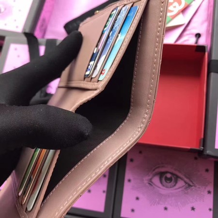 Gucci GG Marmont Matelasse Wallet 474802 Pink Gucci GG Marmont Matelasse Wallet 474802 Pink