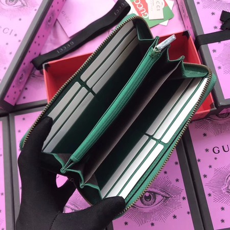 Gucci GG Marmont Zip Around Wallet 443123 Green Gucci GG Marmont Zip Around Wallet 443123 Green