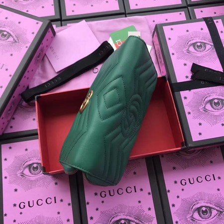 Gucci GG Marmont Zip Around Wallet 443123 Green Gucci GG Marmont Zip Around Wallet 443123 Green