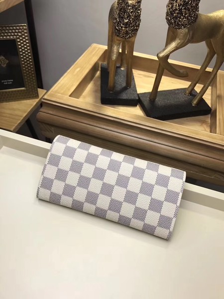 Louis Vuitton Damier Azur Canvas EMILIE WALLET N61625 Louis Vuitton Damier Azur Canvas EMILIE WALLET N61625