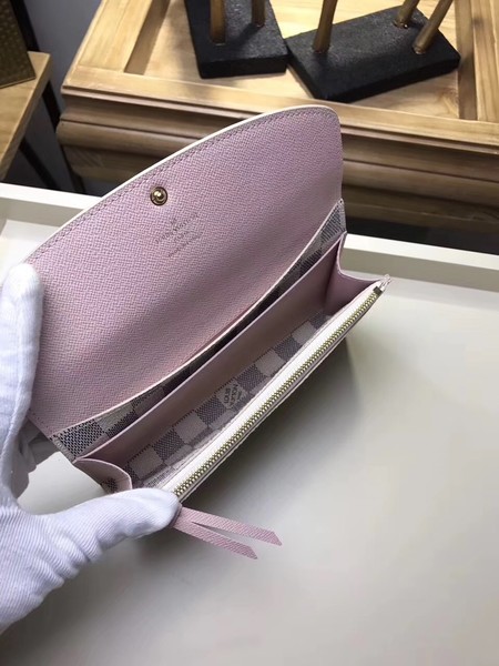 Louis Vuitton Damier Azur Canvas EMILIE WALLET N61625 Louis Vuitton Damier Azur Canvas EMILIE WALLET N61625