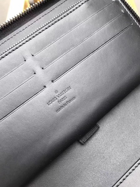 Louis Vuitton Damier Infini Leather Zippy Wallet N60003 Louis Vuitton Damier Infini Leather Zippy Wallet N60003