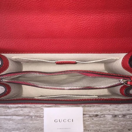 Gucci Dionysus Leather Top Handle Bag 448075 Red Gucci Dionysus Leather Top Handle Bag 448075 Red
