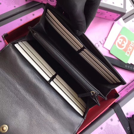 Gucci GG Marmont Continental Wallet 443436 Black Gucci GG Marmont Continental Wallet 443436 Black