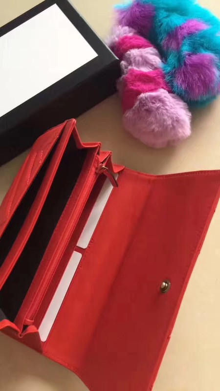 Gucci GG Marmont Continental Wallet 443436 Red Gucci GG Marmont Continental Wallet 443436 Red