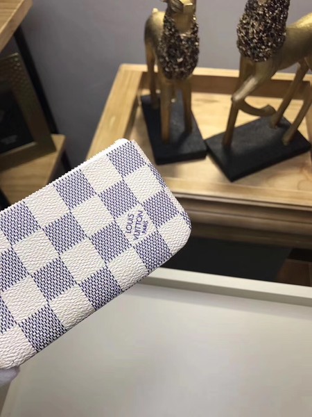 Louis Vuitton Damier Azur Canvas KEY POUCH N62659 Louis Vuitton Damier Azur Canvas KEY POUCH N62659