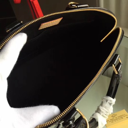 Louis Vuitton Monogram Vernis Alma PM M91611 Brown Louis Vuitton Monogram Vernis Alma PM M91611 Brown