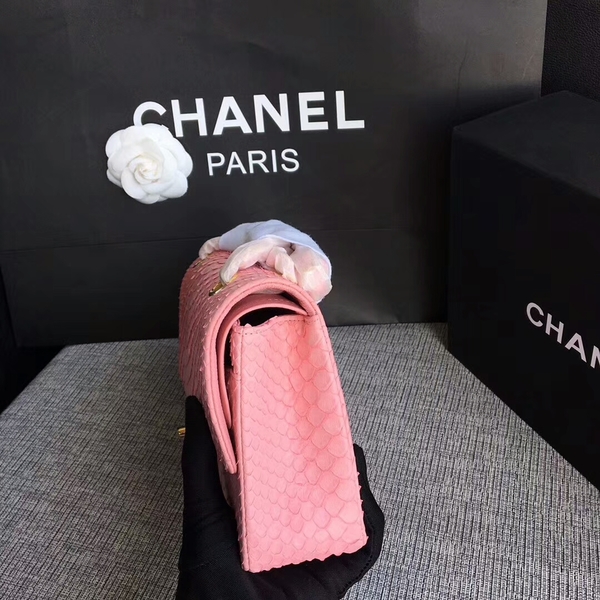 Chanel Original Python Leather Shoulder Bag CF1112V Chanel Original Python Leather Shoulder Bag CF1112V