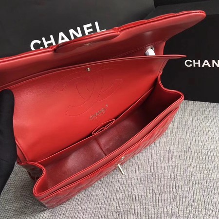 Chanel Classic Flap Bag Original Leather A1113 Red Chanel Classic Flap Bag Original Leather A1113 Red