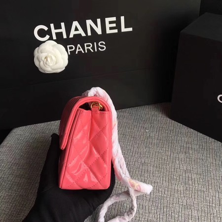 Chanel Classic Flap mini Bag Original Leather A1115 Pink Chanel Classic Flap mini Bag Original Leather A1115 Pink