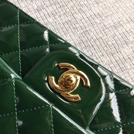 Chanel Classic Flap mini Bag Original Leather A1117 Green Chanel Classic Flap mini Bag Original Leather A1117 Green