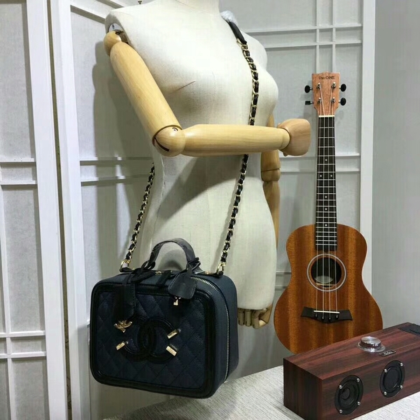 Chanel Calfskin Leather Mini Shoulder Bag 6070 Blue Chanel Calfskin Leather Mini Shoulder Bag 6070 Blue