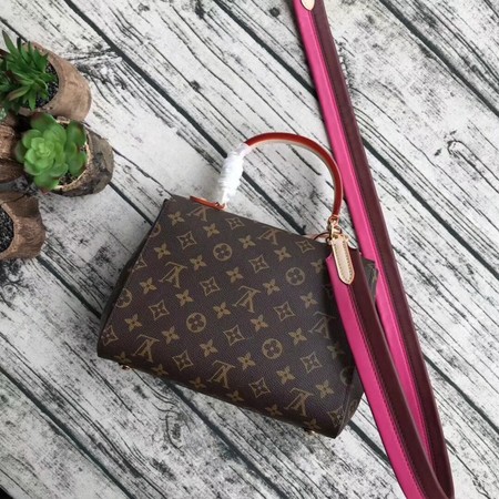 Louis Vuitton Monogram Canvas CLUNY BB M42738 Rose Louis Vuitton Monogram Canvas CLUNY BB M42738 Rose