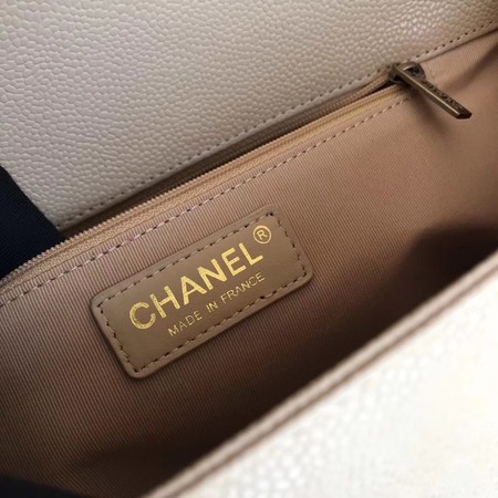 Boy Chanel Flap Shoulder Bag Apricot Original Cannage Pattern A67087 Gold Boy Chanel Flap Shoulder Bag Apricot Original Cannage Pattern A67087 Gold