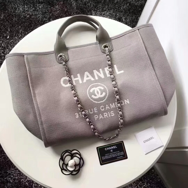 Chanel Medium Original Canvas Leather Tote Shopping Bag 66941L Chanel Medium Original Canvas Leather Tote Shopping Bag 66941L