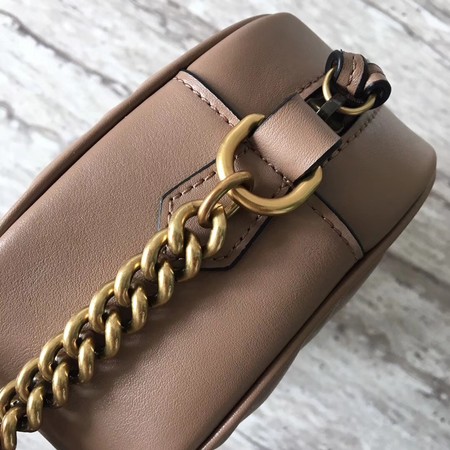 Gucci GG Marmont Small Matelasse Shoulder Bag 447632 Apricot Gucci GG Marmont Small Matelasse Shoulder Bag 447632 Apricot