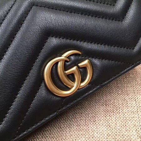 Gucci GG Marmont Mini Bag 488426 Black Gucci GG Marmont Mini Bag 488426 Black