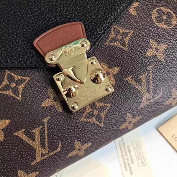 Louis Vuitton Monogram Canvas Pallas Chain Cerise M41201 Black Louis Vuitton Monogram Canvas Pallas Chain Cerise M41201 Black