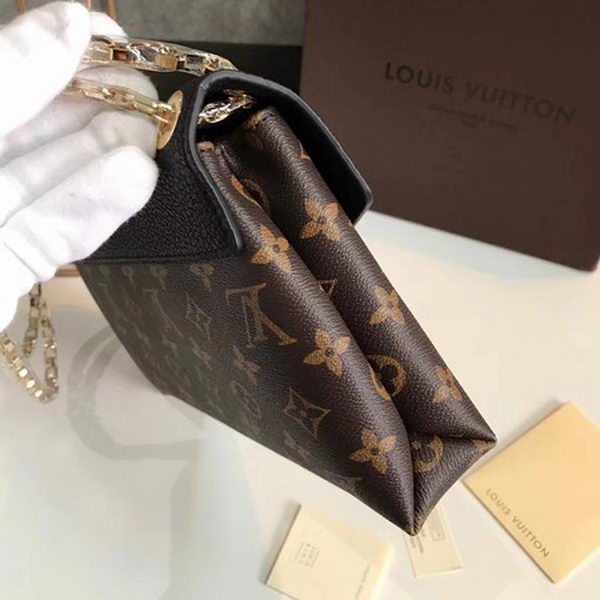 Louis Vuitton Monogram Canvas Pallas Chain Cerise M41201 Black Louis Vuitton Monogram Canvas Pallas Chain Cerise M41201 Black