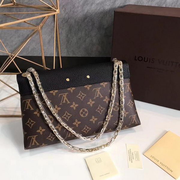 Louis Vuitton Monogram Canvas Pallas Chain Cerise M41201 Black Louis Vuitton Monogram Canvas Pallas Chain Cerise M41201 Black