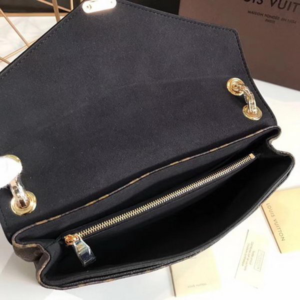 Louis Vuitton Monogram Canvas Pallas Chain Cerise M41201 Black Louis Vuitton Monogram Canvas Pallas Chain Cerise M41201 Black