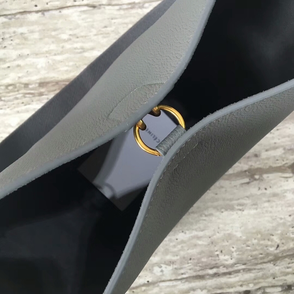 Celine Cabas Phantom Bags Lichee Pattern Leather 77426 Grey Celine Cabas Phantom Bags Lichee Pattern Leather 77426 Grey