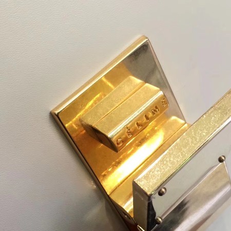 Celine Classic Box Flap Bag Original Calfskin Leather 5698 Yellow