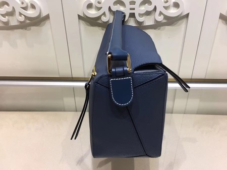 Loewe Puzzle Bag Original Leather L9122 Blue Loewe Puzzle Bag Original Leather L9122 Blue