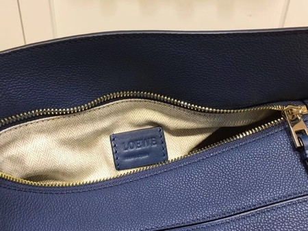 Loewe Puzzle Bag Original Leather L9122 Blue Loewe Puzzle Bag Original Leather L9122 Blue