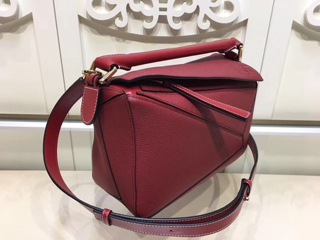 Loewe Puzzle Bag Original Leather L9122 Red Loewe Puzzle Bag Original Leather L9122 Red