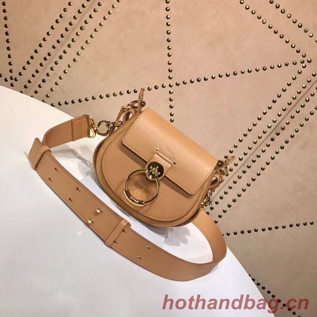 CHLOE Tess Small leather shoulder bag 3E153 apricot CHLOE Tess Small leather shoulder bag 3E153 apricot