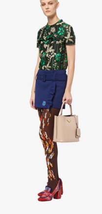 Prada Double Saffiano leather bag 1BA212 pink Prada Double Saffiano leather bag 1BA212 pink