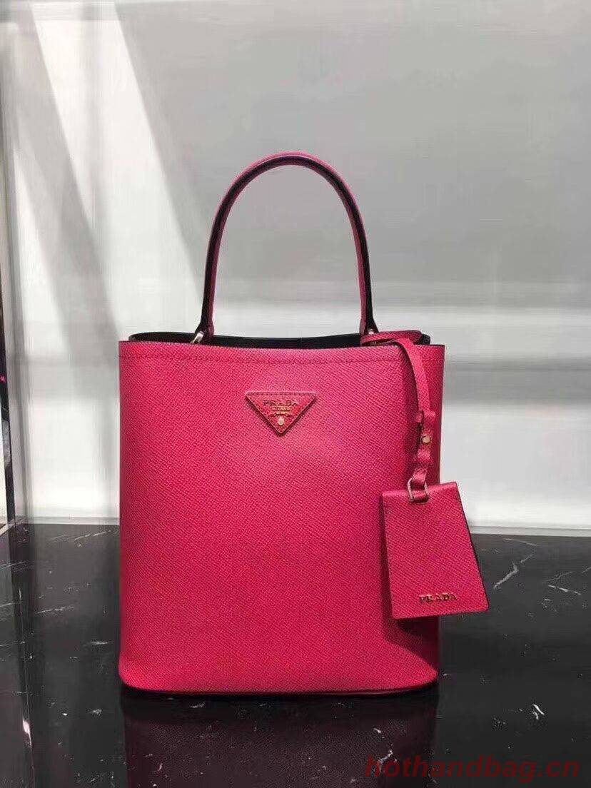 Prada Double Saffiano leather bag 1BA212 rose Prada Double Saffiano leather bag 1BA212 rose