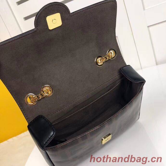 Fendi WALLET ON CHAIN 8HF836 black Fendi WALLET ON CHAIN 8HF836 black