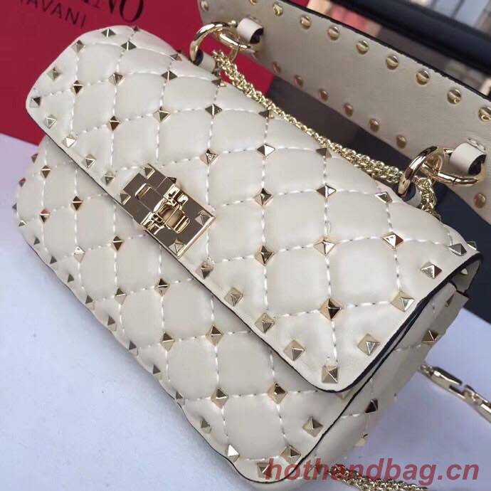 VALENTINO leather bag 0051 White VALENTINO leather bag 0051 White