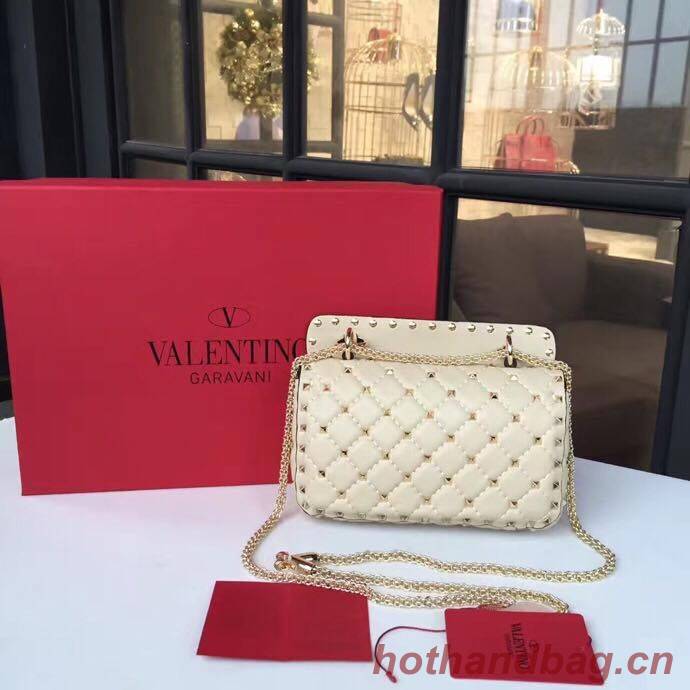 VALENTINO leather bag 0051 White VALENTINO leather bag 0051 White