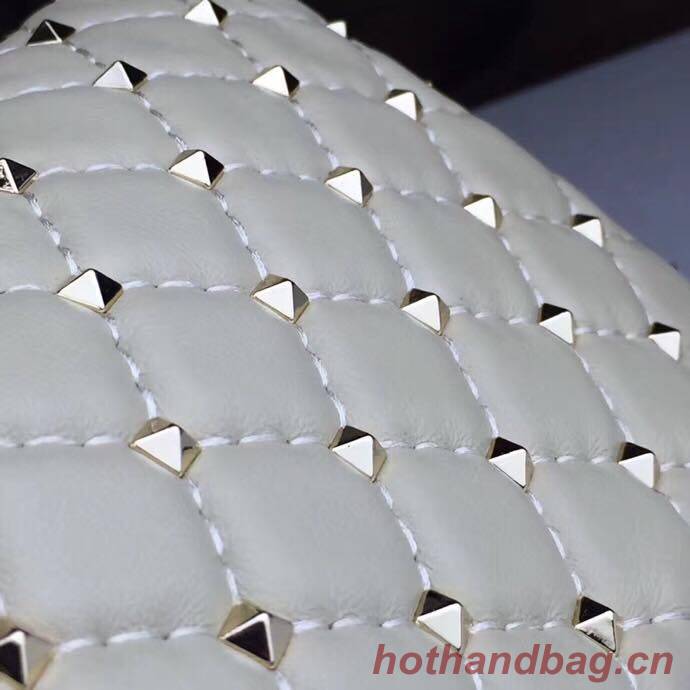 VALENTINO leather bag 0051 White VALENTINO leather bag 0051 White