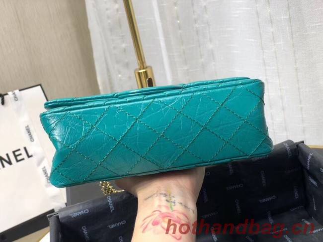 Chanel Shoulder Bag Original Leather Green AS0874 Gold Chanel Shoulder Bag Original Leather Green AS0874 Gold