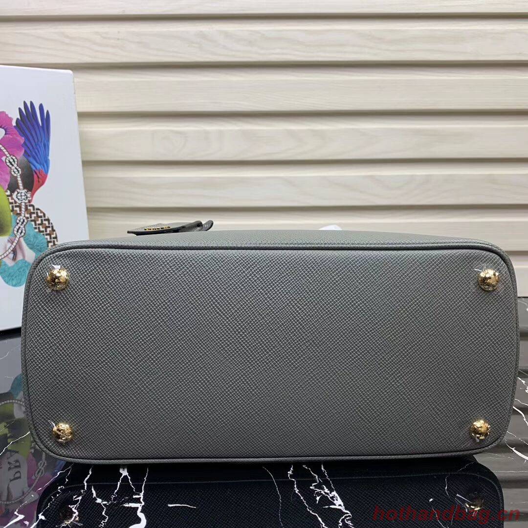 Prada Galleria Saffiano Leather Bag 1BA232 Grey Prada Galleria Saffiano Leather Bag 1BA232 Grey